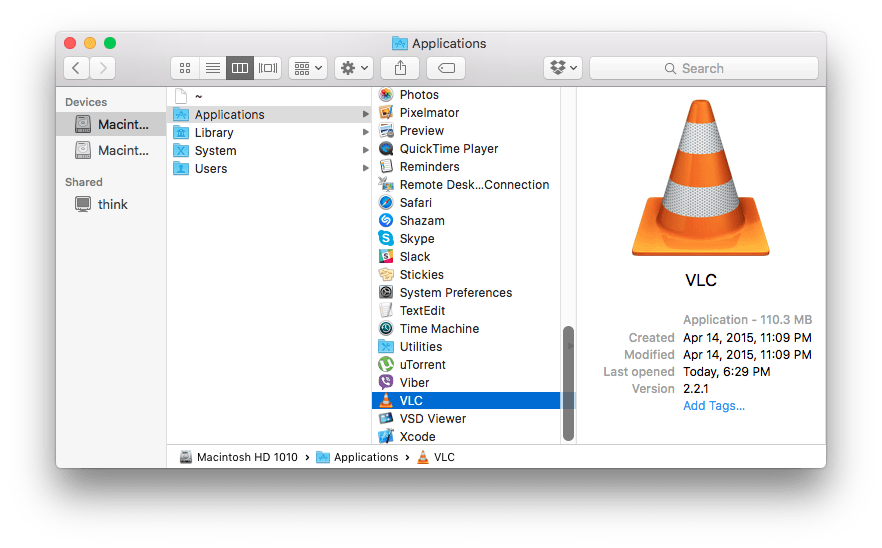 vlc for mac os 10.7